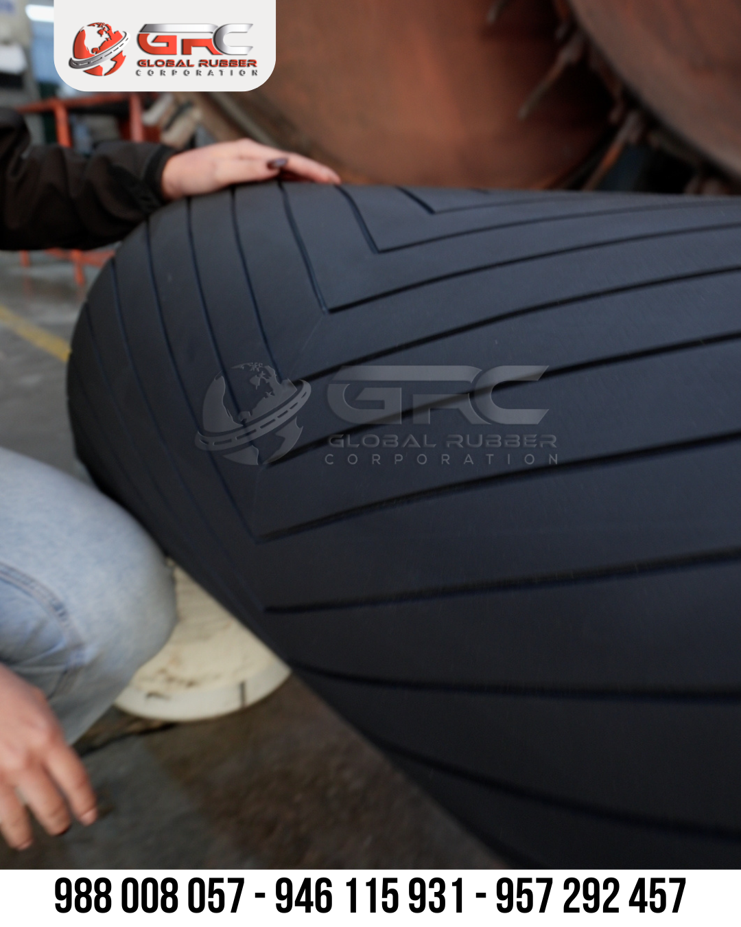 Revestimiento de Polea en Caucho – Global Rubber Perú