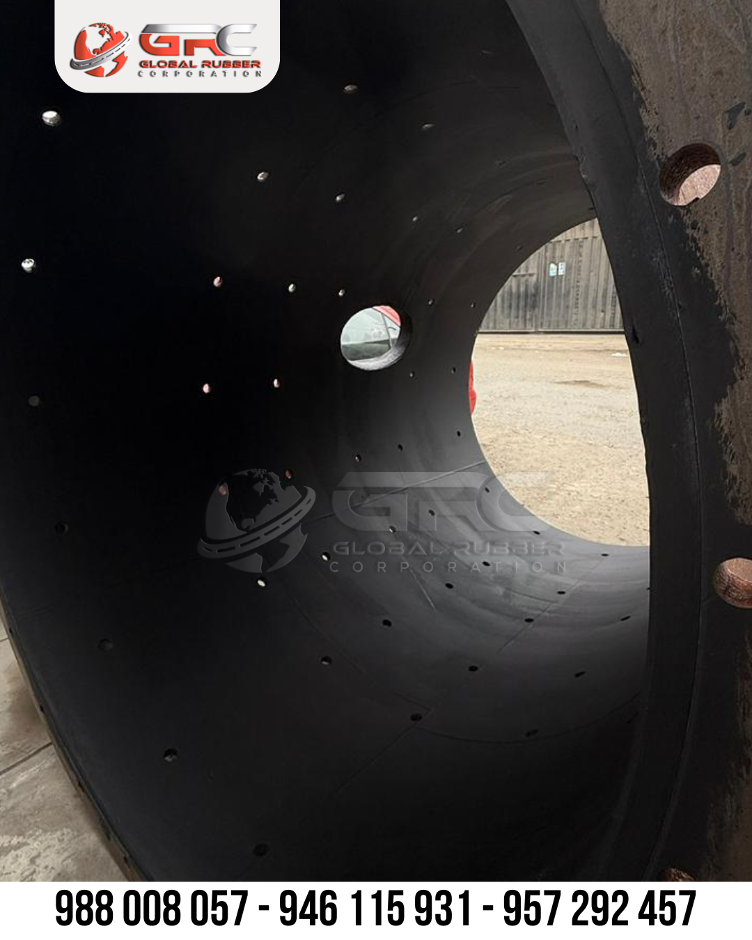 Revestimiento y vulcanizado de piezas metálicas