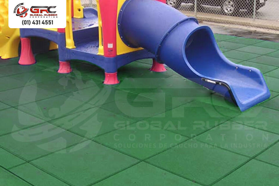 Pisos de Caucho para Parques Infantiles